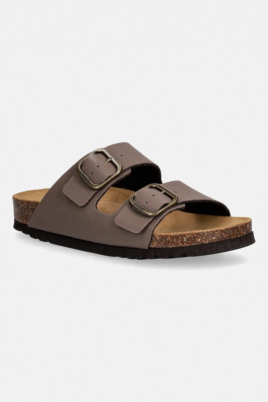 Scholl klapki JOSEPHINE syntetyczny brązowy F321671011