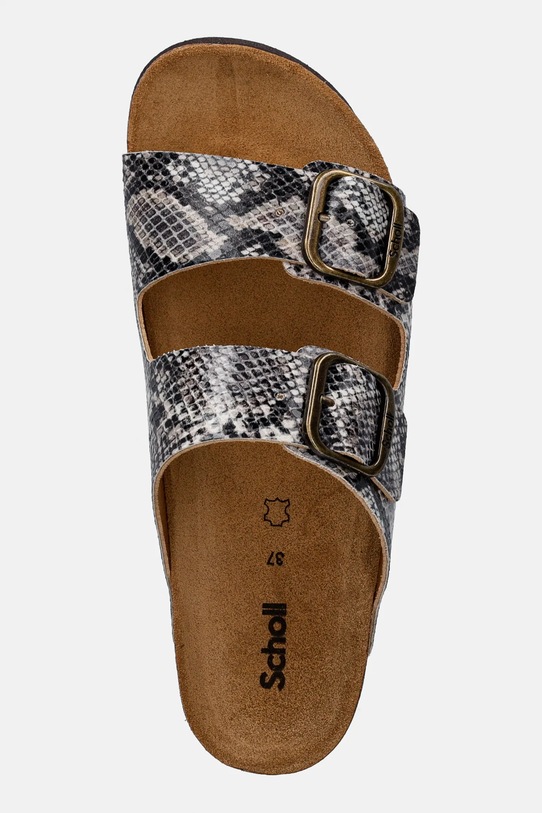 Scholl klapki JOSEPHINE szary F321711002