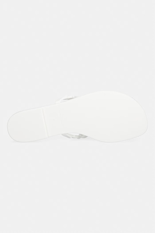 Tory Burch σαγιονάρες διχαλωτές Γυναικείες Gemini Link Jelly 171312.100 λευκό