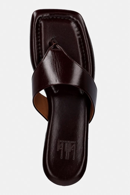 Billi Bi japonki damskie skórzane brązowy A9623.085