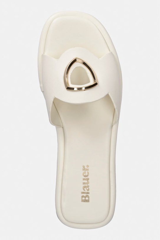 Blauer natikače za žene kožne MOODY01 bež S6MOODY01.LEA