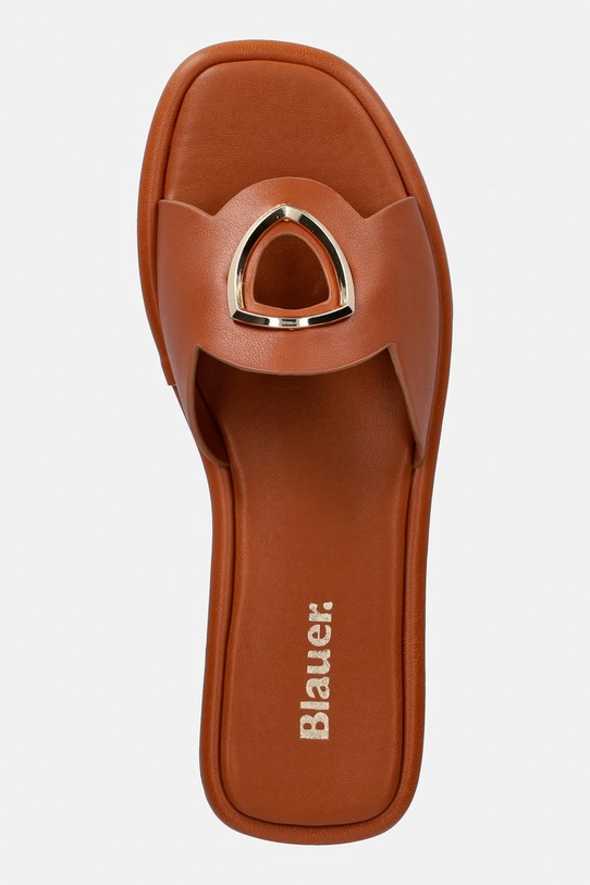 Blauer natikače za žene kožne MOODY01 smeđa S6MOODY01.LEA