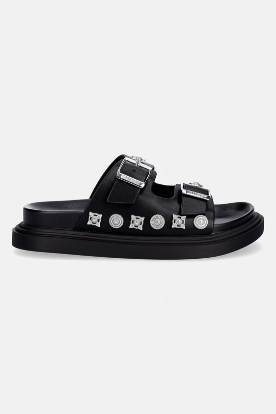 Just Cavalli klapki 80RA3S92ZPB91899 czarny SS26