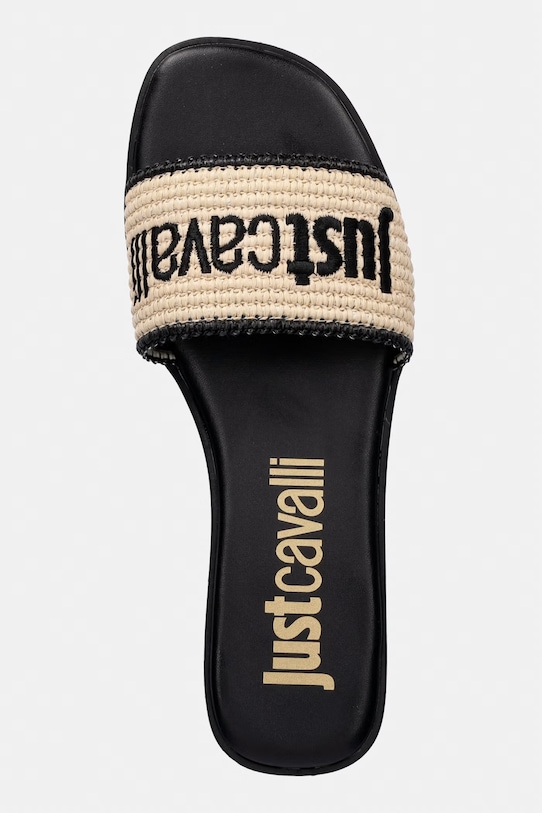 Just Cavalli klapki damskie czarny 80RA3S80ZSE60751