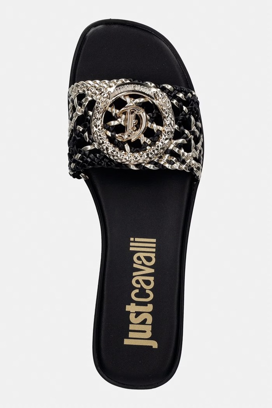 Just Cavalli klapki damskie czarny 80RA3S83ZSE38PL9
