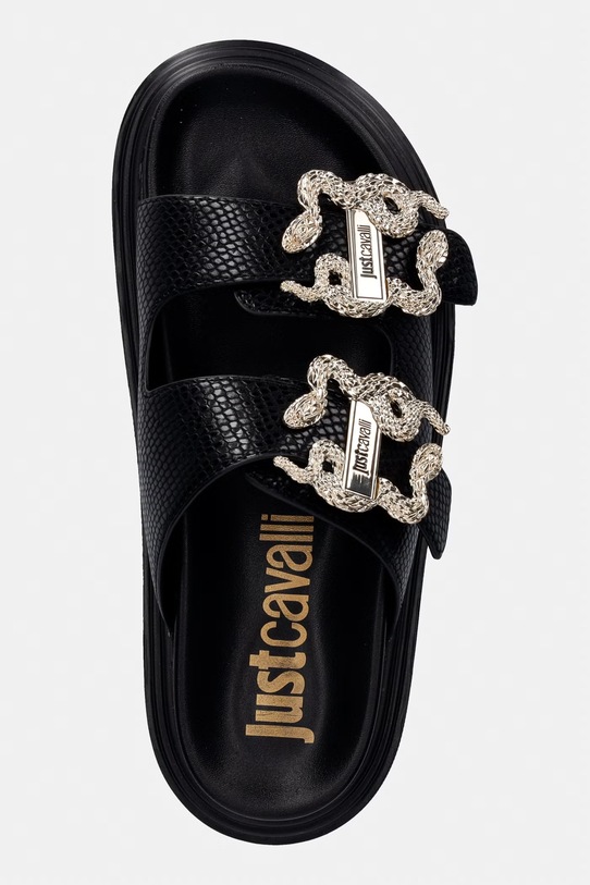 Just Cavalli klapki czarny 80RA3S91ZSE36899