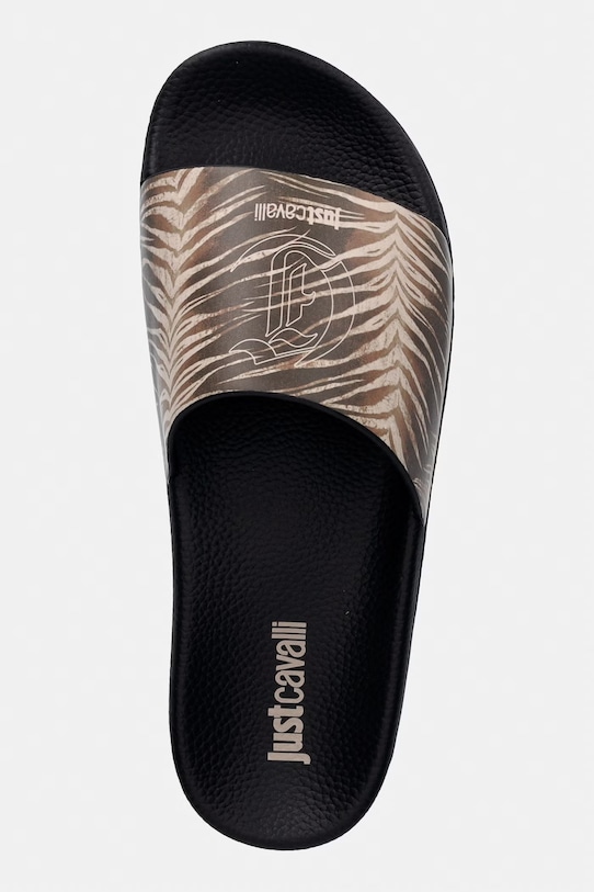 Just Cavalli klapki damskie czarny 80RA3SZ2ZSE53R83