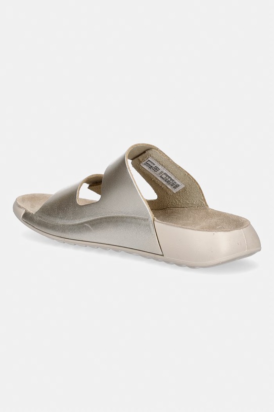 Обувки Кожени чехли Ecco Cozmo W 206823.01688 злато