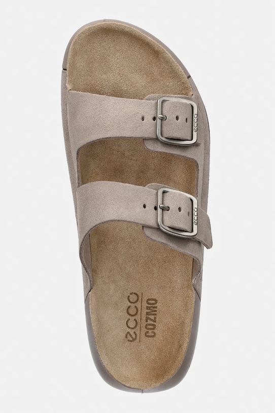 Παντόφλες σουέτ Ecco Cozmo W μπεζ 206913.61510