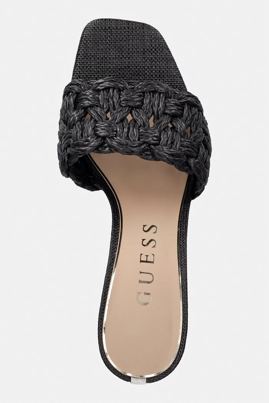 Guess pantofle dámské DISSY černá FLJDSS.ELE03.BLACK