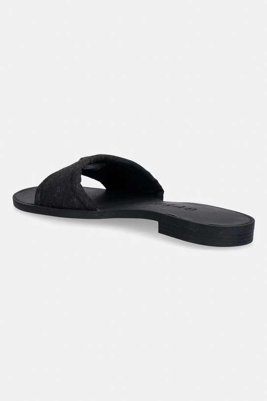 Încălțăminte Guess papuci cu vârf deschis pentru femei ELYSONE FLJELS.FAP03.BLACK negru