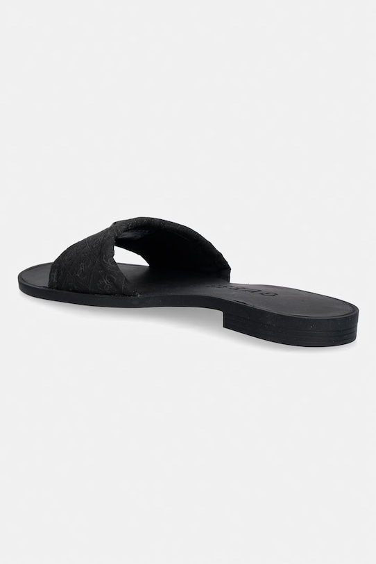 Încălțăminte Guess papuci cu vârf deschis pentru femei ELYSONE FLJELS.FAP03.BLACK negru