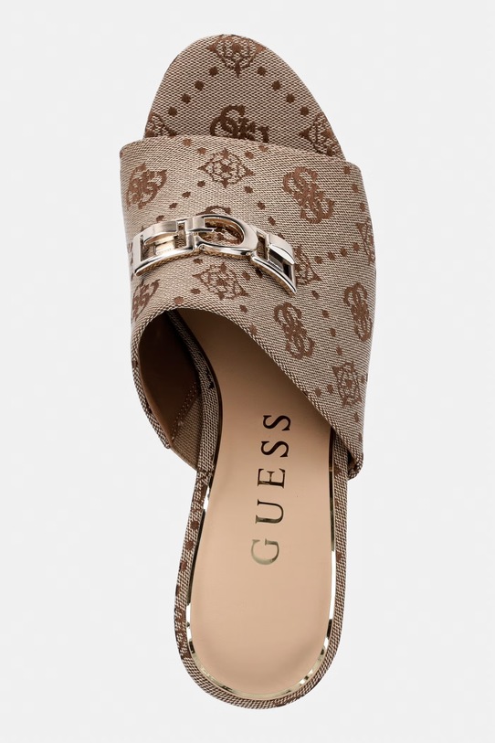 Guess klapki damskie EVENZA beżowy FLJEVZ.FAL04.MILK