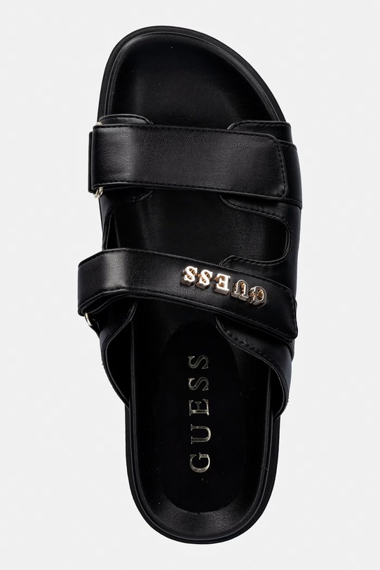 Guess klapki FAXON czarny FLJFAX.ELE03.BLACK