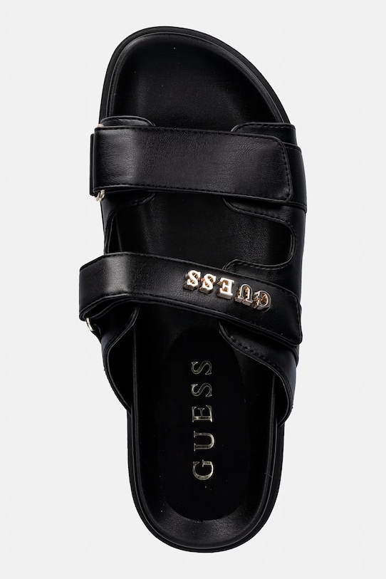 Guess klapki FAXON czarny FLJFAX.ELE03.BLACK