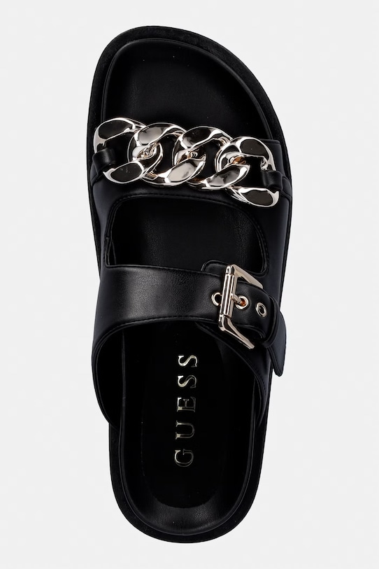Guess klapki FATEMA5 czarny FLJFT5.ELE03.BLACK
