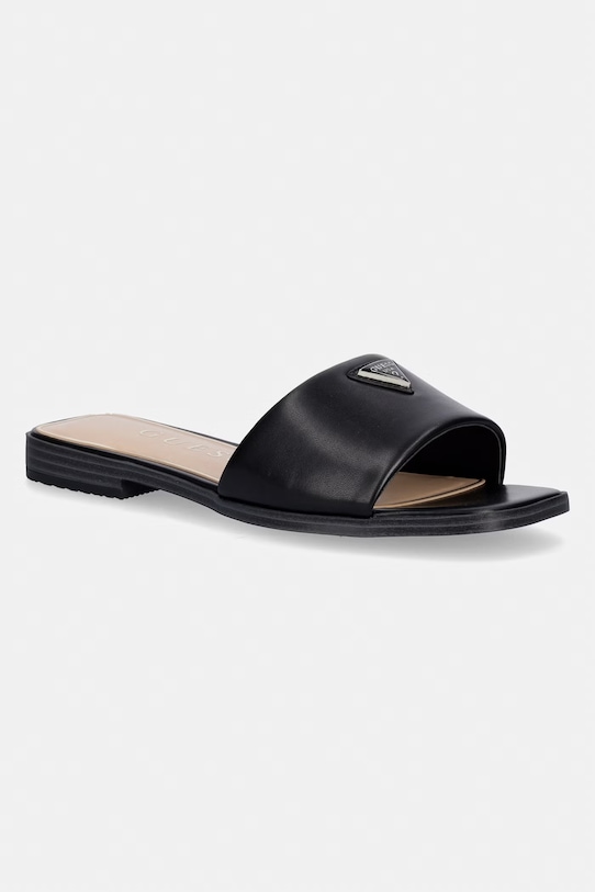 Guess ciabatte slide da donna RAMLAN nero FLJRMA.ELE19.BLACK
