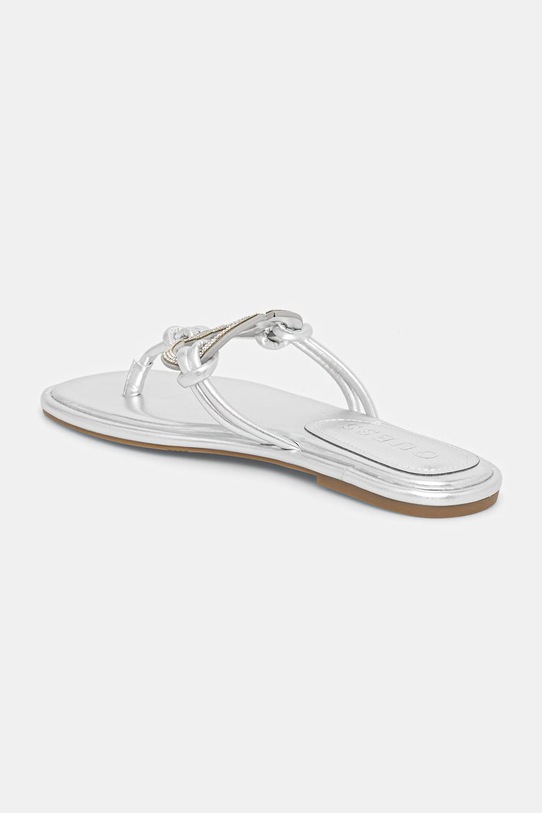 Obuwie Guess japonki damskie SAIMAS FLJSM2.SAT21.SILVE srebrny