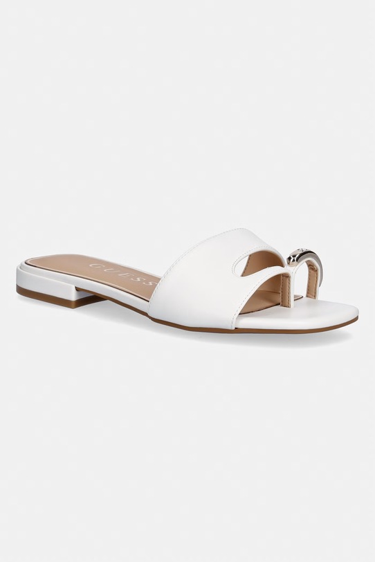 Guess šľapky dámske TABLITA biela FLJTBT.ELE19.WHITE