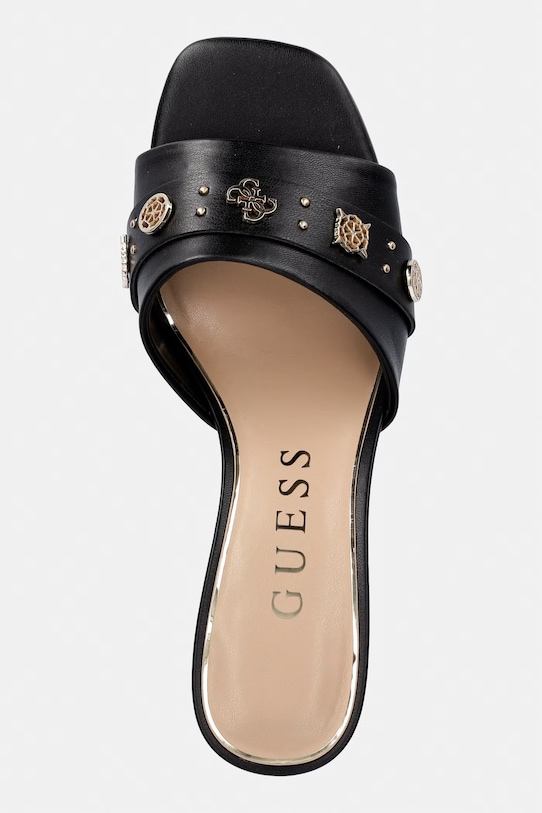 Guess σαγιονάρες γυναικείες GAURI μαύρο FLJGAU.ELE03.BLACK