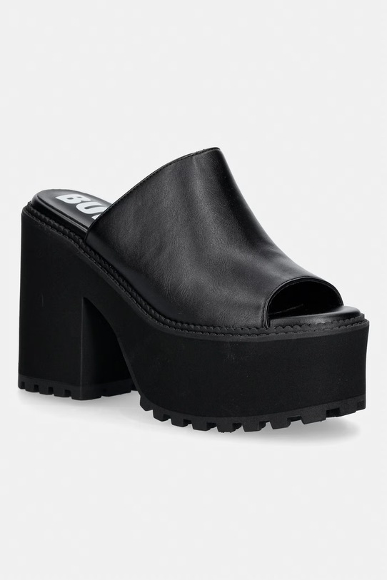 Buffalo klapki na słupku damskie Killah Mule czarny 1291683