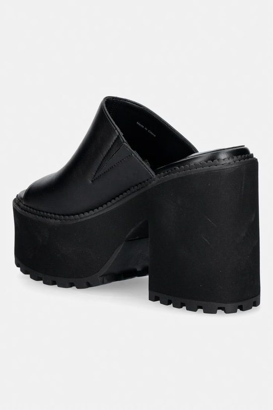 Obuwie Buffalo klapki na słupku damskie Killah Mule 1291683 czarny