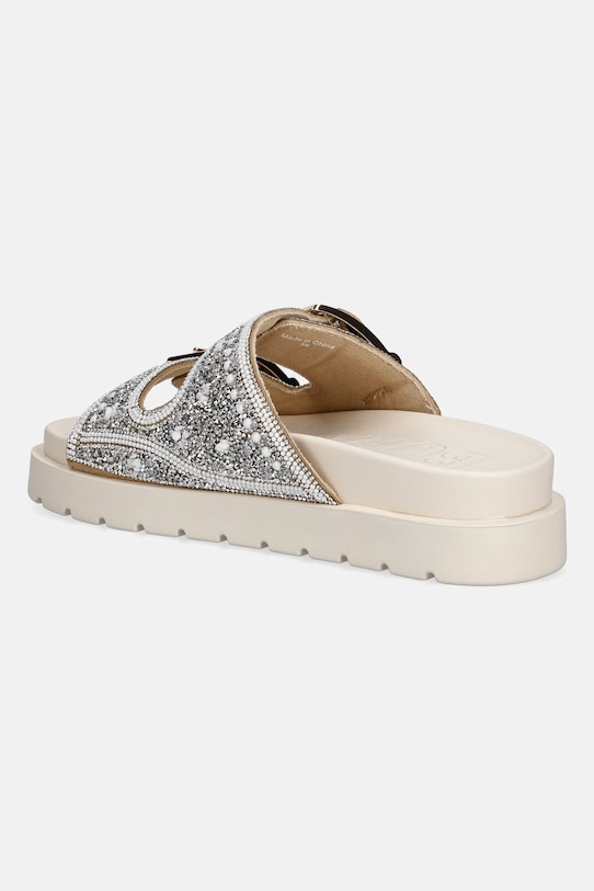 Obuv Buffalo šľapky dámske Raya Ari Bo Glam 1602340 béžová