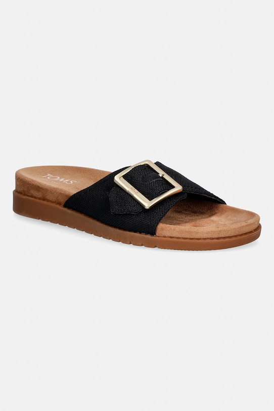 Toms klapki damskie MARIN SLIDE czarny 10023103