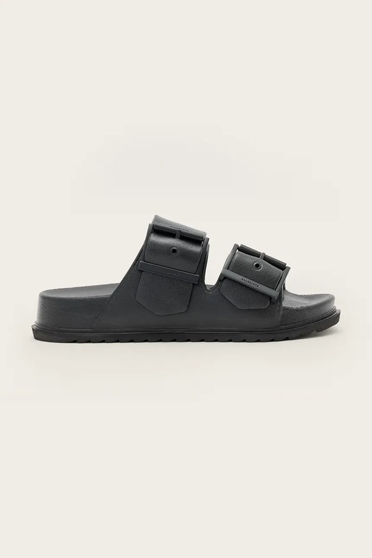 AllSaints klapki Sian Eva Sandal syntetyczny czarny W036FC.BLK