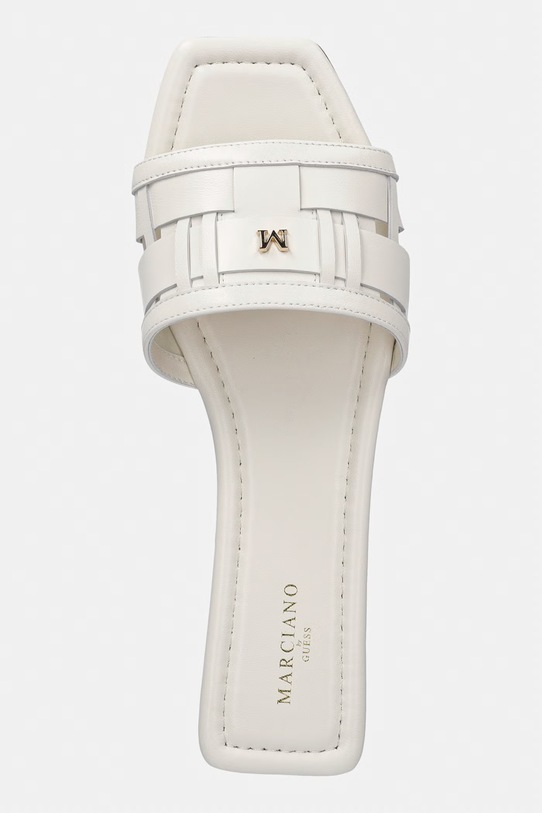 Marciano by Guess klapki damskie skórzane beżowy G6GZ16.L0097.MCDM