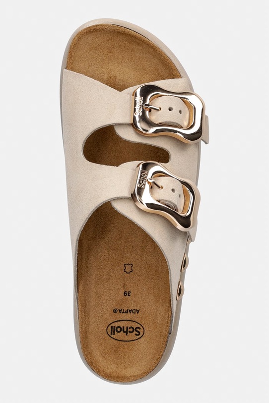 Scholl natikači ženski semiš FLORA bež F008121171