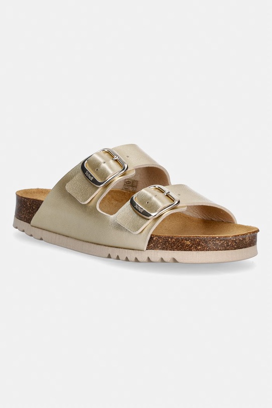 Scholl klapki JOSEPHINE pozostałe złoty F321682329
