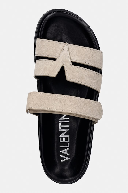 Valentino natikače ženske od brušene kože RESORT bež 91R3101CAM.040