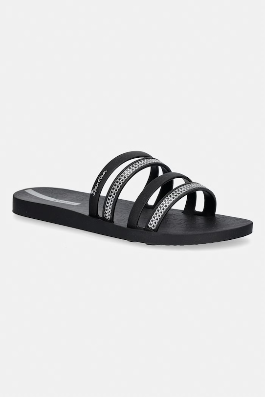 Ipanema klapki damskie MESH SLIDE I czarny 83751.BP394