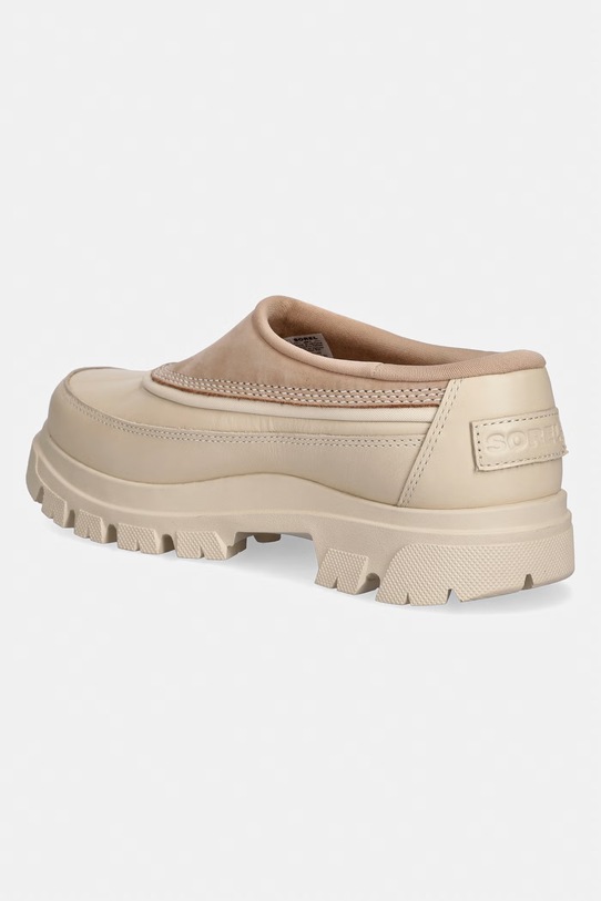 Obuwie Sorel buty skórzane DAYSTORM CLOG 2164811262 beżowy