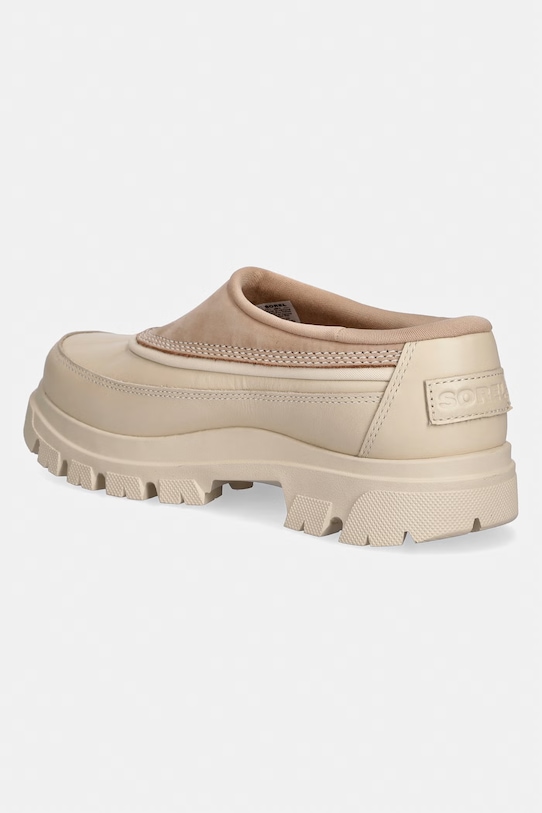 Obuwie Sorel buty skórzane DAYSTORM CLOG 2164811262 beżowy