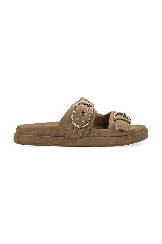 Mexx klapki damskie TOMA SIKIEL Sandal brązowy MI001604261W.01