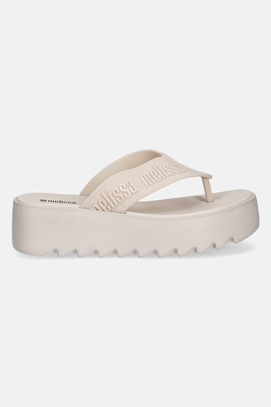 Melissa japonki damskie M LOVER THONG PLATFORM AD M37914.BV583 beżowy SS26