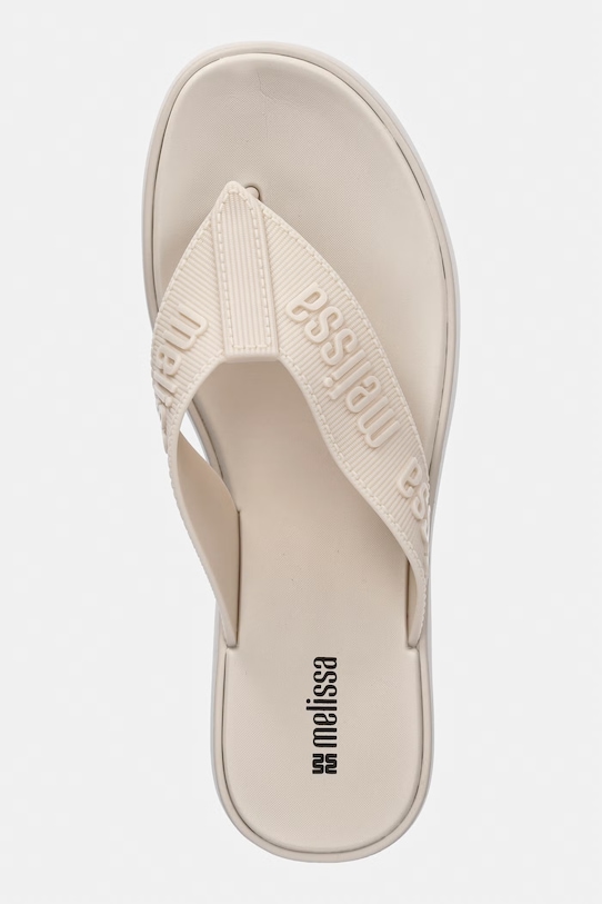 Melissa japonki damskie M LOVER THONG PLATFORM AD beżowy M37914.BV583