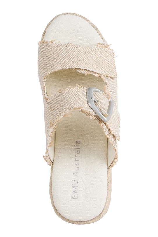 Emu Australia klapki espadrylowe damskie Ayers 2.0 W13271.NATU beżowy