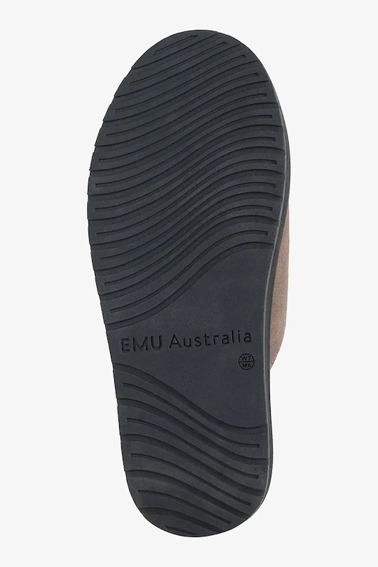 Emu Australia šľapky mules dámske semišové Maroo W13285.SMOK