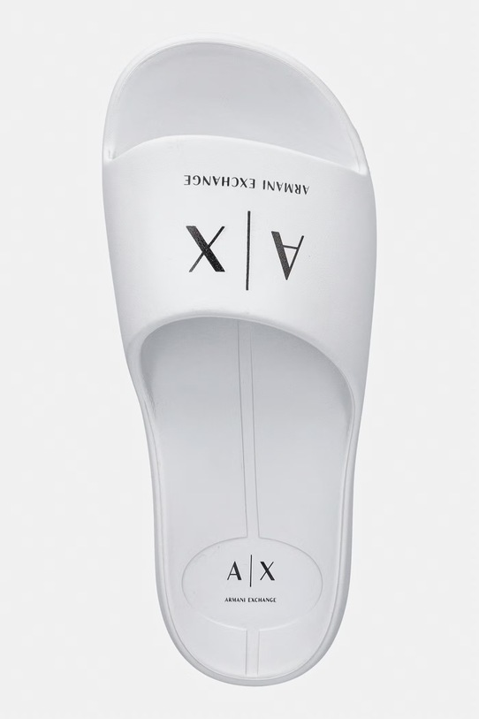 Armani Exchange klapki basenowe damskie biały XW002845.AF23456.M0028