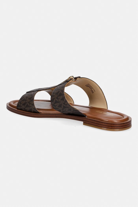 Παπούτσια MICHAEL Michael Kors Σαγιονάρες Γυναικεία Berkley Flat Sandal 40S6BRFS1B.200 καφέ