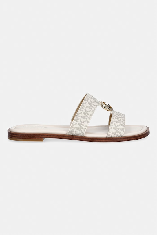 MICHAEL Michael Kors klapki damskie Erin Flat Sandal 40S6ERFS2B.150 beżowy SS26
