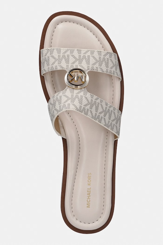 MICHAEL Michael Kors klapki damskie Erin Flat Sandal beżowy 40S6ERFS2B.150