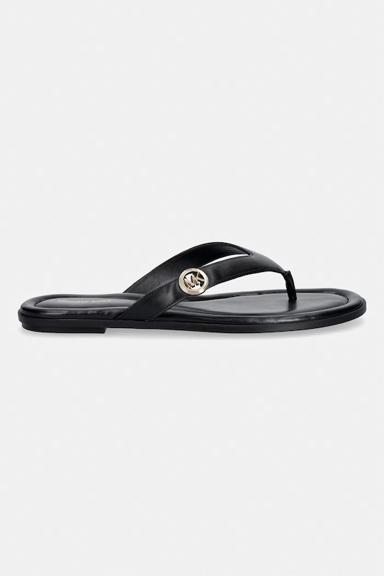 MICHAEL Michael Kors žabky dámske kožené Erin Thong Sandal 40S6ERFS1L.001 čierna SS26
