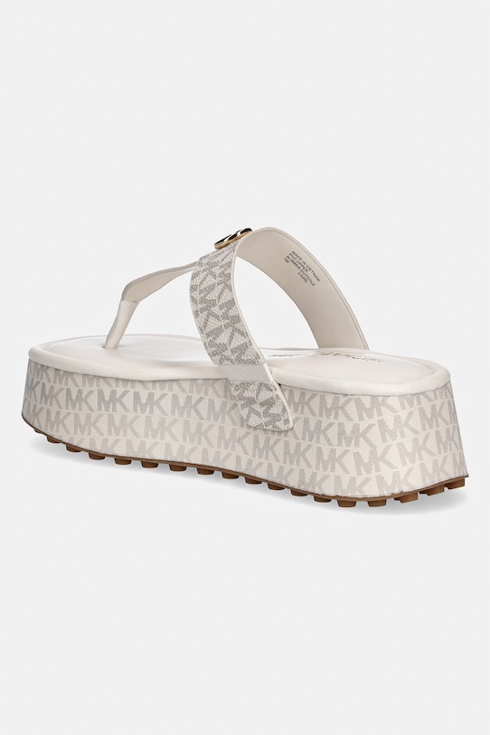 Obuv MICHAEL Michael Kors žabky dámske Koya Flip Flop 40R6KOFA2B.150 béžová