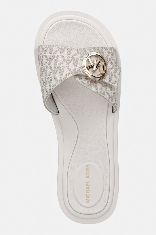 MICHAEL Michael Kors natikače za žene Mk Pool Slide bež 40R6MKFA1B.150