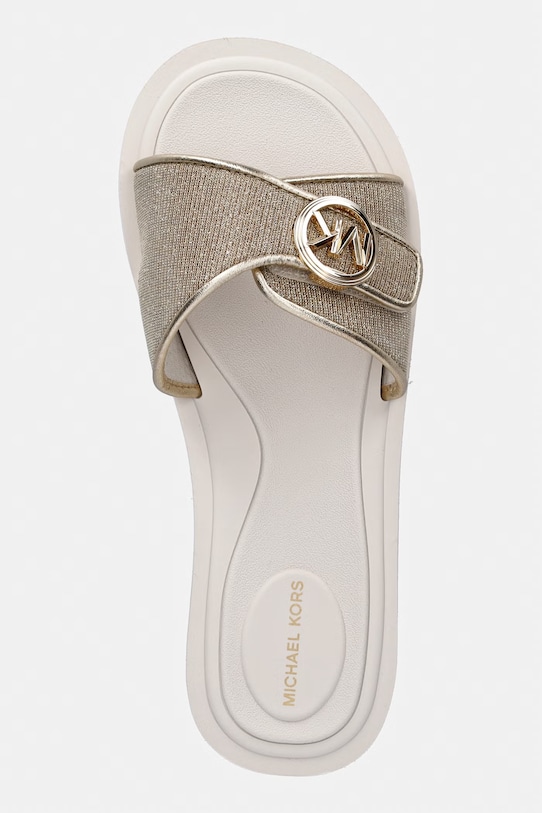 MICHAEL Michael Kors klapki Mk Pool Slide złoty 40R6MKFA1D.740