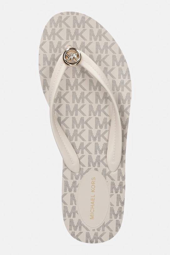 MICHAEL Michael Kors japonki damskie Posie Flip Flop beżowy 40S6PSFA2Q.150